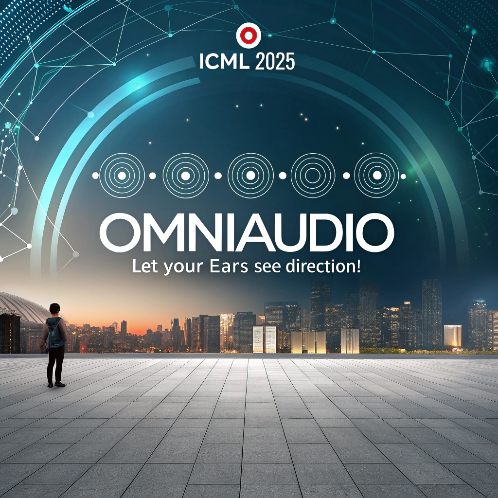 ICML 2025 关注-OmniAudio 让耳朵“看见”方向！仅凭 360° 全景视频，就能生成逼真 3D 空间音频