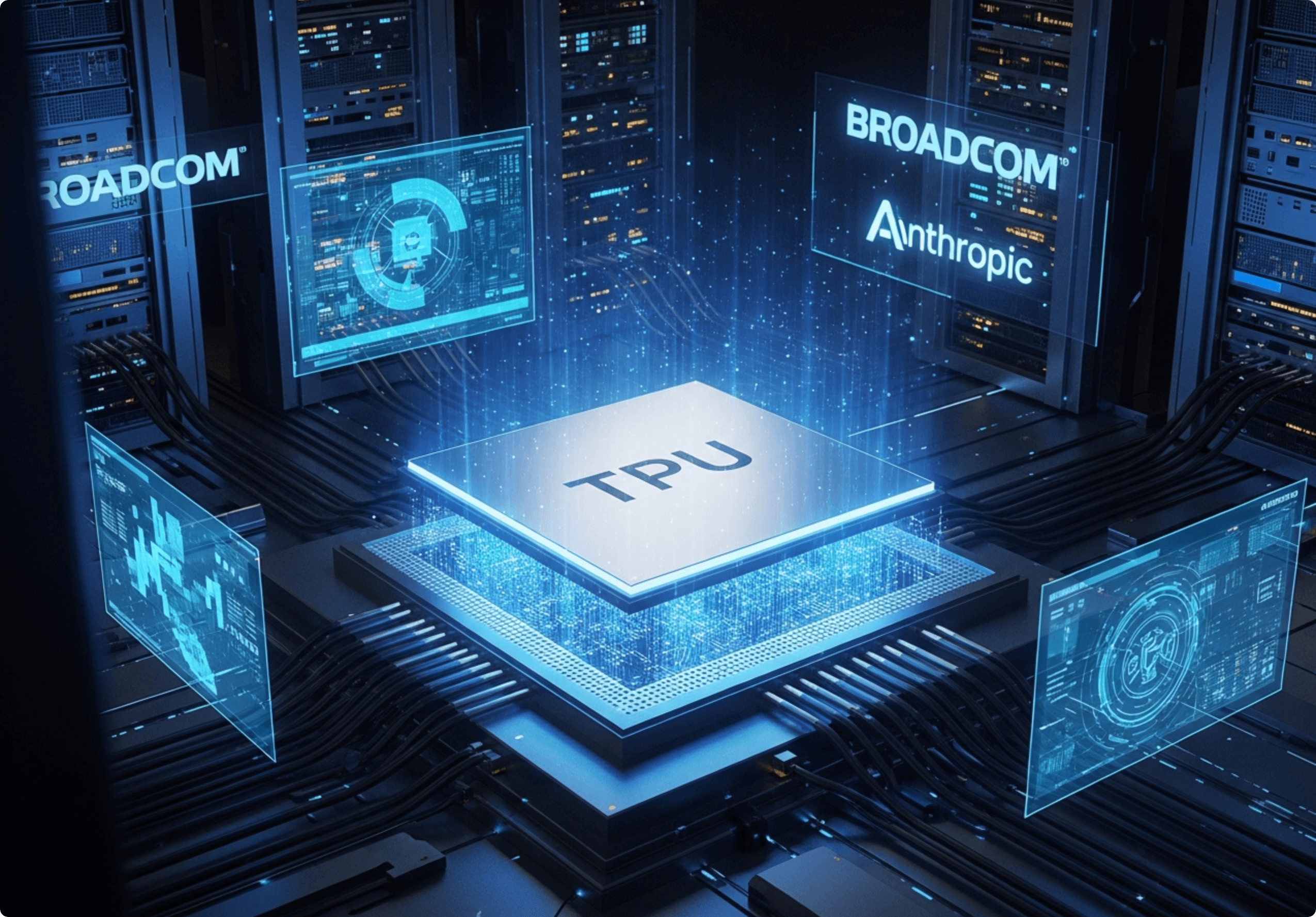 Broadcom获Anthropic百亿大单 TPU芯片剑指英伟达垄断地位