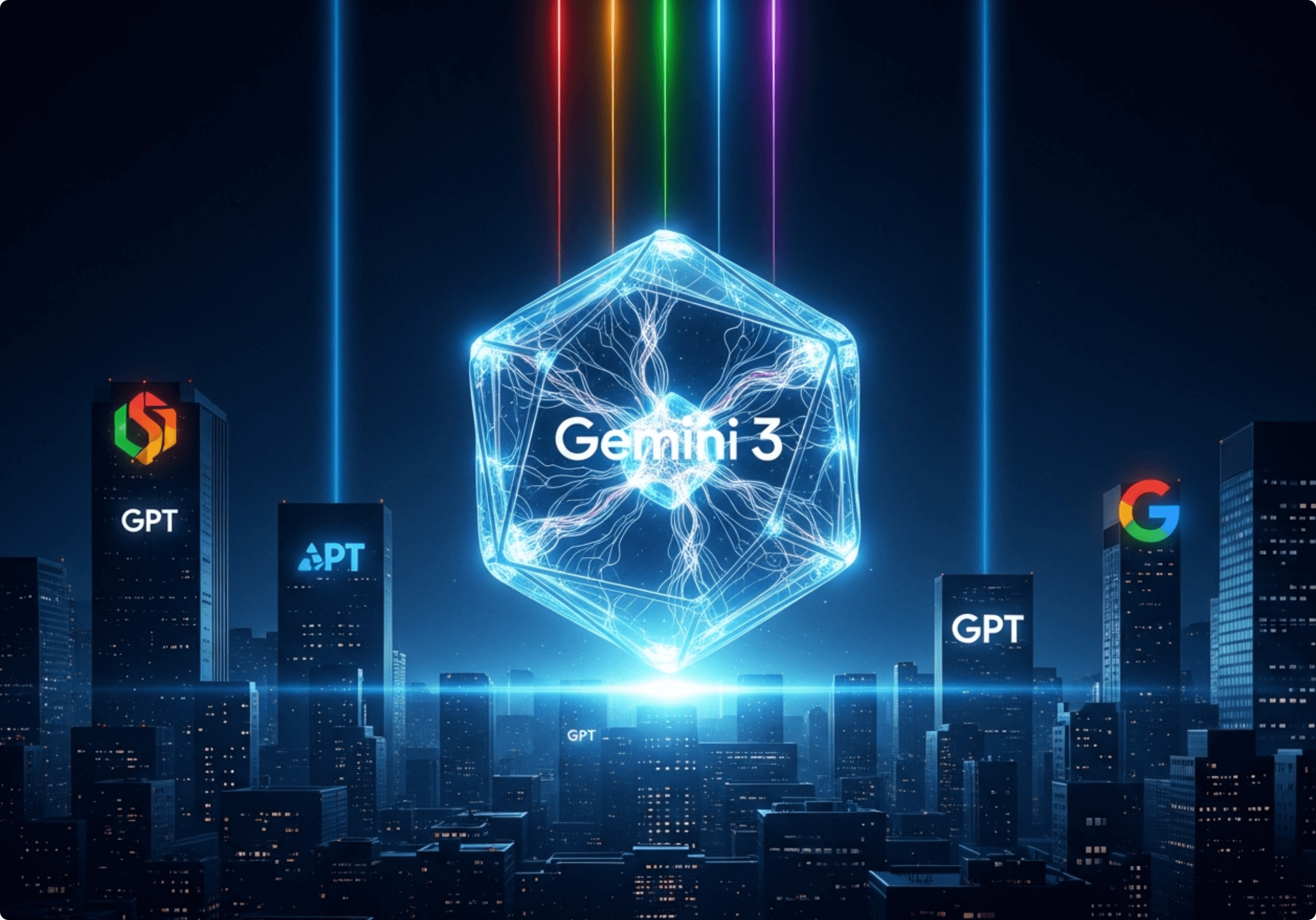 谷歌深夜炸场:Gemini 3 全面碾压 GPT 5.1,大模型“谷歌时代”正式降临