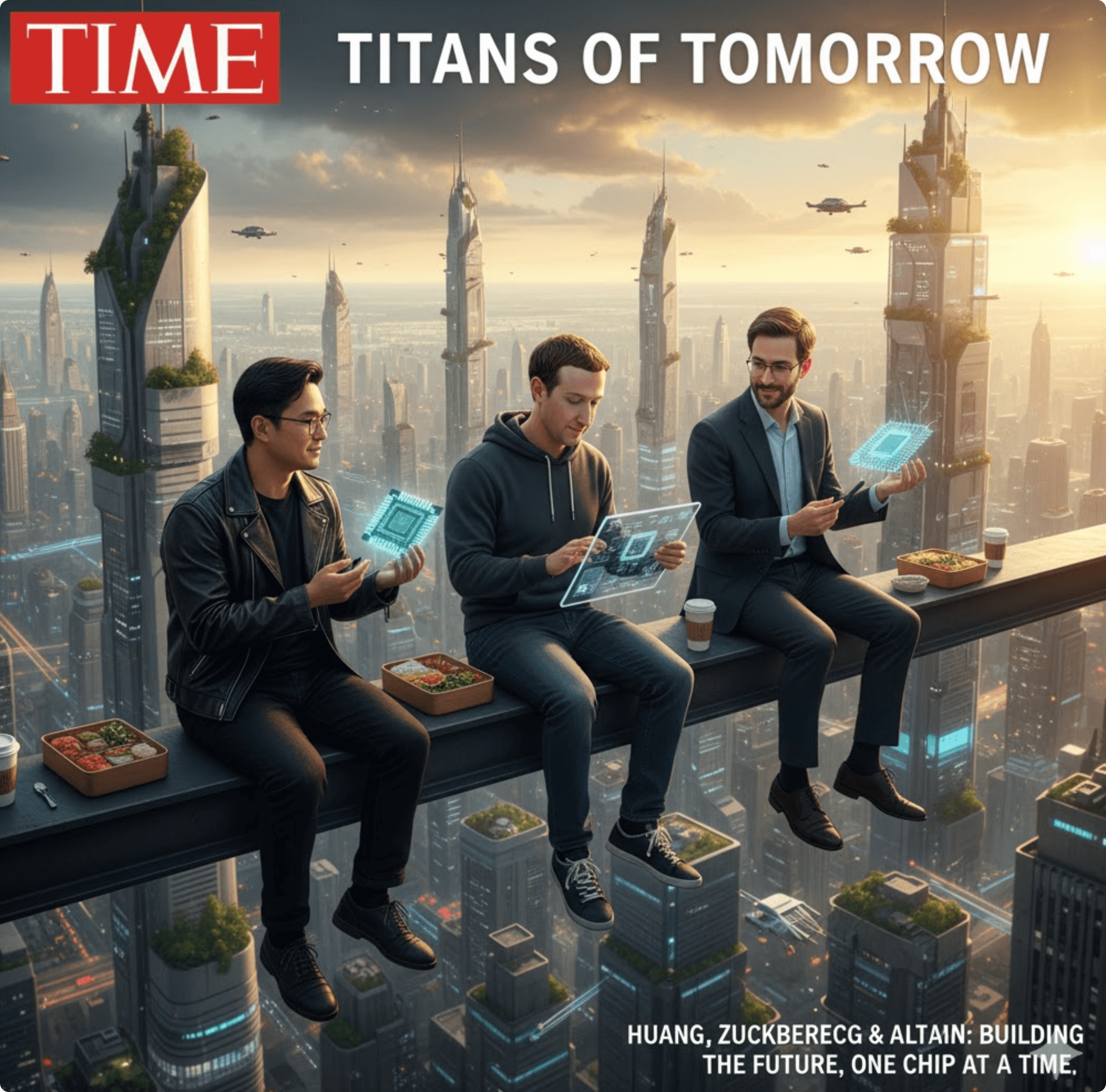 《时代》周刊2025年度人物揭晓 AI构建者集体登顶封面