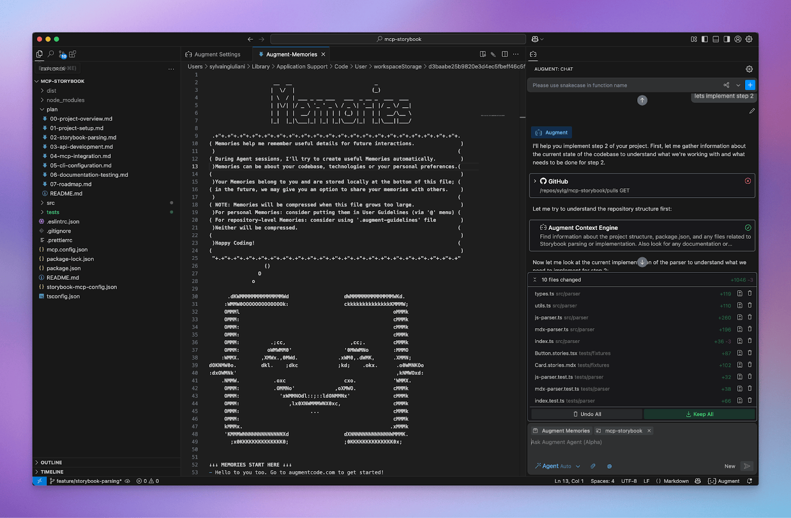 Augment Agent - 代码库深度理解的AI编程助手（支持JetBrains）